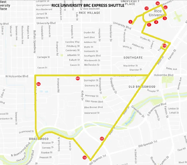 BRC Direct Full Expanded Map